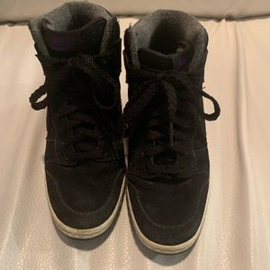 Nike wedged heel sneakers preloved